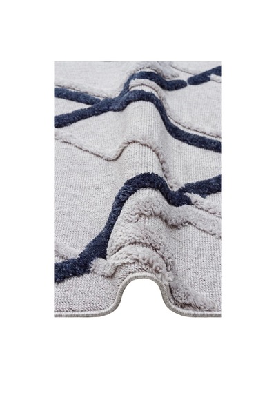 Eko Halı Terazzo Trz 03 Navy İskandinav Modern Halı