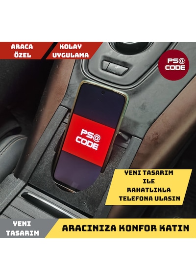 Citroen Berlingo-peugeot Rifter-opel Combo-fiat Doblo Orta Konsola Çapraz Telefonluk Ve Bardaklık 1