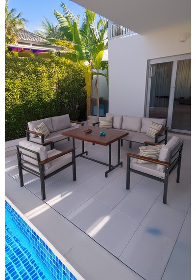 Neokas Bahce Mobilyası, 1+1+2+3+m Modern Balkon Mobilyası, Kafe Oturma Takımı, Teras Koltugu, Antrasit Neokas Bahce Mobilyası, 1+1+2+3+m Modern Balkon Mobilyası, Kafe Oturma Takımı, Teras Koltugu, Antrasit