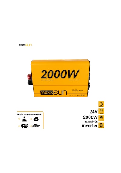 Tam Sinüs 24v 2000w