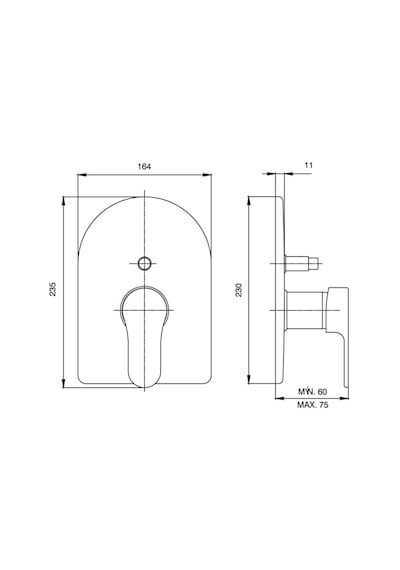 Eca Defne 102126505 Sıva Üstü Grubu Banyo Bataryası