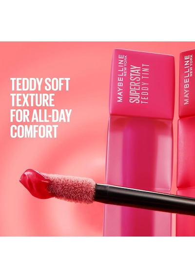 New York Super Stay Teddy Tint Uzun Süre Kalıcı Likit Mat Tint 35 July Forever Çok Renkli