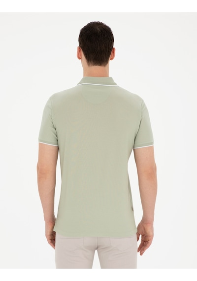 Pierre Cardin Erkek Çağla Tişört 50284314-vr016 Çağla