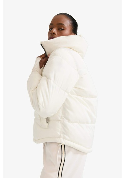 Defacto Defactofit Su Geçirmez Regular Fit Fermuarlı Mont Z1438az25wner105 Ekru