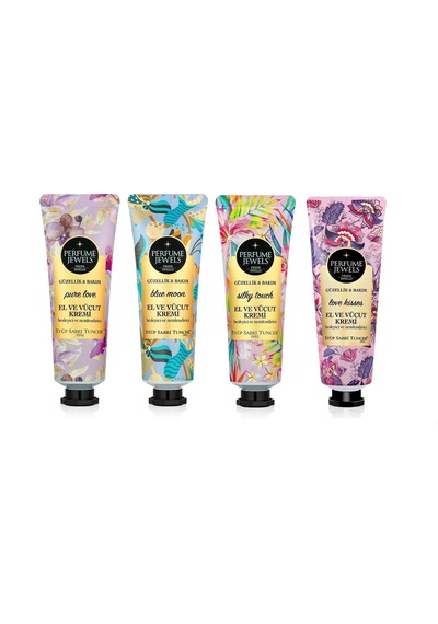 Eyüp Sabri Tuncer Parfume Jewels Serisi El Ve Vücut Kremleri 50 Ml X 4 Adet