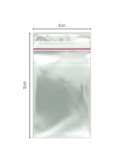 100 Adet Bantlı Jelatin 8x15 Cm Yapışkanlı Poşet Ambalaj Paketleme Kına Poşeti Çerez