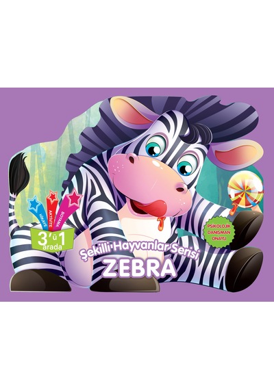 Şekilli Hayvanlar Serisi - Zebra