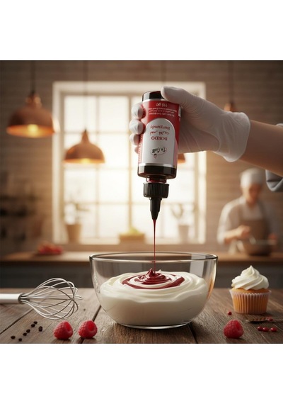 Su Bazlı Likit Gıda Boyası Bordo 115 Gr Şeker Hamuru, Krema Ve Pasta Dekorasyonu İçin