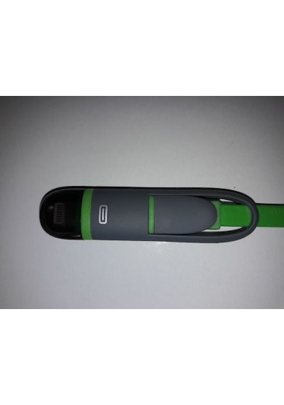 Gomobile Go Mobile Makaralı Çift Uçlu Şarj Kablosu