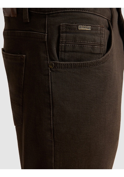 Pierre Cardin Koyu Kahverengi New Slim Fit Jean Pantolon