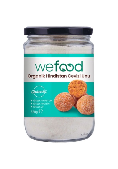 Wefood Organik Hindistan Cevizi Unu 320 G - 2 Adet Tarı 330 G
