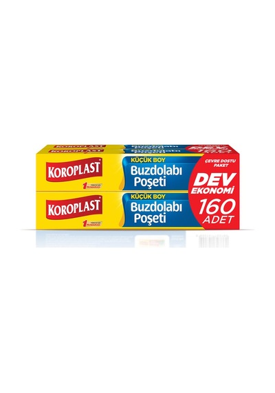 Koroplast Buzdolabı Poşeti Küçük Dev Ekonomi 160'lı 18'li Paket