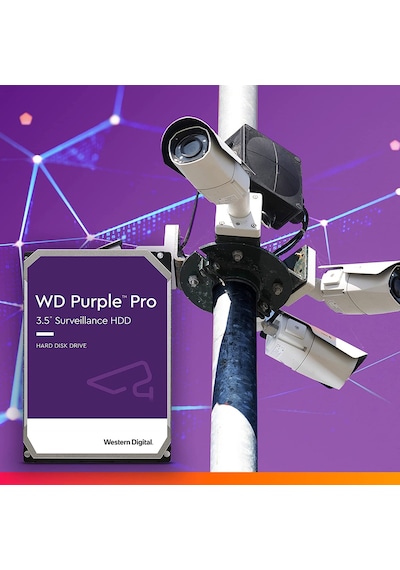 Western Digital 10Tb Wd Purple Pro Surveillance Dahili Sabit Western Digital 10Tb Wd Purple Pro Surveillance Dahili Sabit