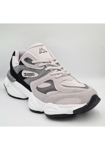 Kappa Puerto Gri Erkek Sneaker Spor Ayakkabı Gri