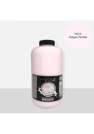 Cadence H-023 Solgun Pembe 2 Litre Multısurface Hybrıd Akr. H-023 Solgun Pembe 2