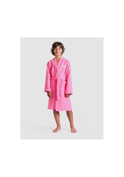 Zeal Jr Robe/shockıng Pınk - Whıte Çocuk Bornozu Pembe 14/15