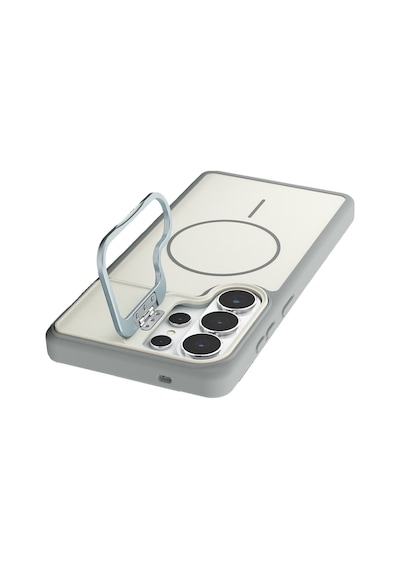 Galaxy  Uyumlu  S26 Ultra Pale Magsafe Standlı Kapak - Beyaz