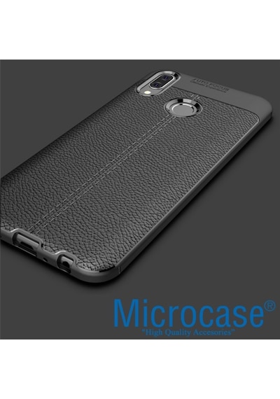 Huawei P Smart 2019 Leather Serisi Silikon Kilif + Cam (Seç) 342634006