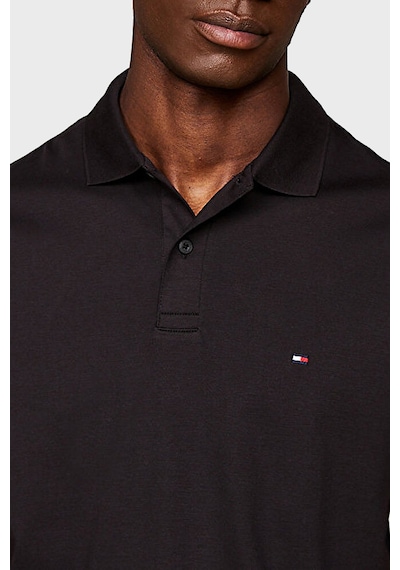 Tommy Hilfiger Erkek Polo Yaka T Shirt Mw0mw35585 Bds Siyah SIYAH Siyah