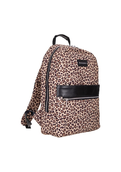 Bloominbag Earthy Leopard 13-14 İnç Laptop / Macbook Sırt Çantası Kahverengi - Sarı - Taba
