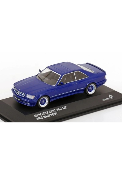 1:43 Solido 1990 Mercedes Benz 560 Sec Amg Widebody