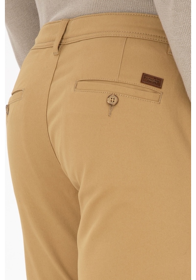 U.S. Polo Assn. Erkek Hardal Slim Fit Kanvas / Chino Pantolon 50308762-VR151
