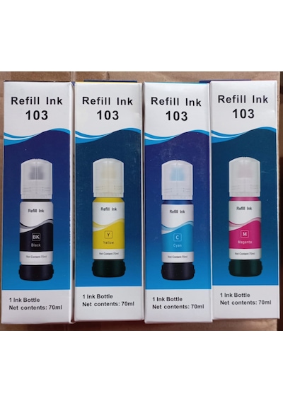 103 Uyumlu Mürekkep 4 Renk Set