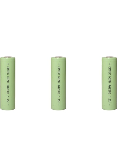 Ortec 1.2v 2200mah Ni-mh Aa Şarj Edilebilir Kalem Pil 3'lü