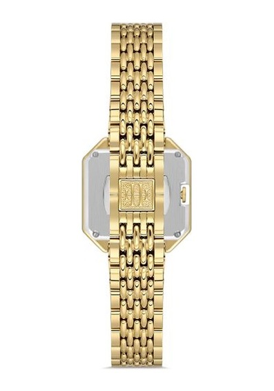 Ql170g-08sg Hislon Kol Saati 28 Mm / Gold Gri