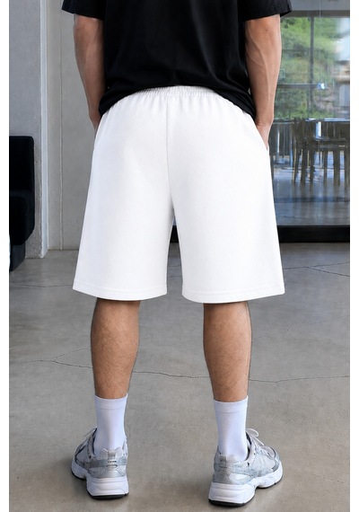 Cool Tarz Erkek %100 Pamuk Regular Fit Cepli Şort Günlük Rahat Yazlık Basic Şort Beyaz Beyaz Cool Tarz Erkek %100 Pamuk Regular Fit Cepli Şort Günlük Rahat Yazlık Basic Şort Beyaz Beyaz