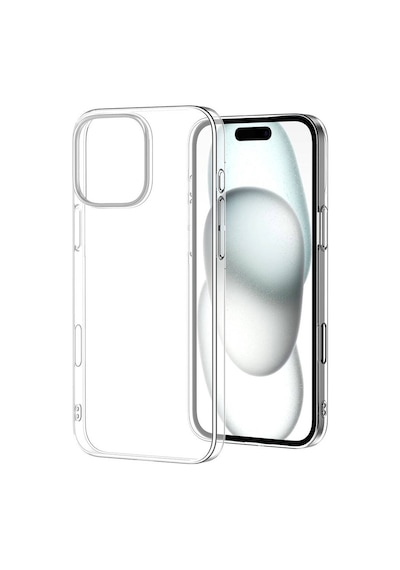 Zore Apple İphone 16 Pro Kılıf Ogaa Droga Kapak-şeffaf Şeffaf