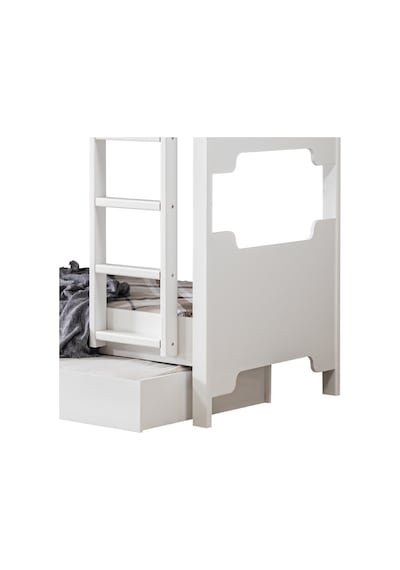 Mdf Profil Ranza , Avrasya Ayrılabilir Ranza , Yavrulu Ranza Beyaz 90 x 200 CM