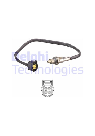 Delphı Es21202-12b1 Oksijen Sensörü Kat. Öncesi Mercedes M274 W204 S204 C204 W205 S205 W212 C207 A207 X204 R172 A0075426418 -