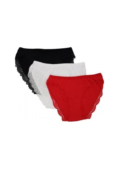Kaşkorse Paça Dantelli Külot12 Li 001