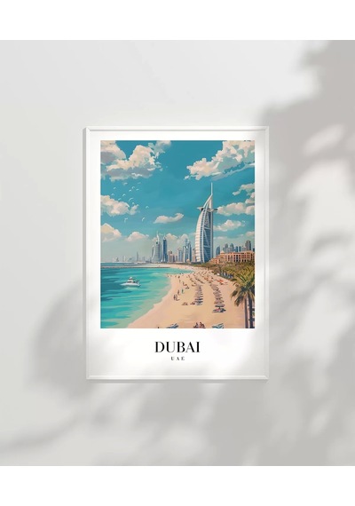Çerçevesiz Poster Dubai'nin Lüks Sahilleri