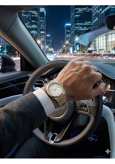 G.sport Polo Erkek Kol Saati Altın - Gümüş