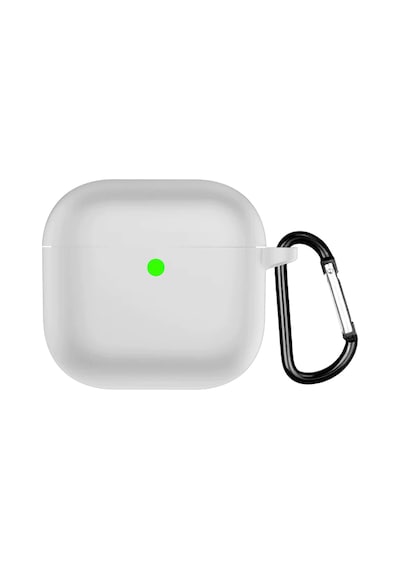 Airpods 3. Nesil İle Uyumlu Premium Lansman Serisi Kadife İç Astarlı Darbe Emici Silikon Kılıf Gri
