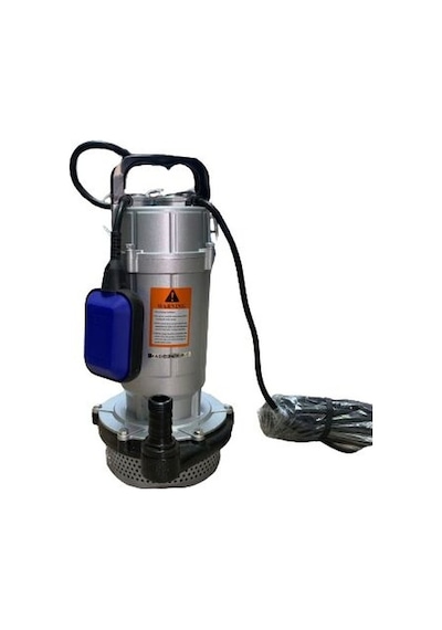 Qdx1.5-18-0.37a 0.5 Hp 10 Mt. Kablolu Alüminyum Gövdeli Açık Vortex Fanlı Dalgıç Drenaj Pompası