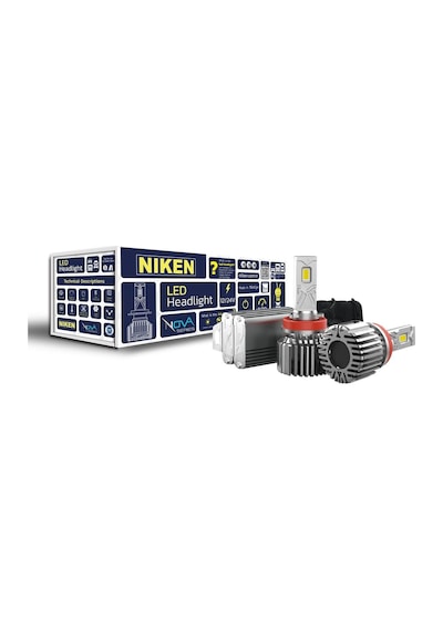 Niken H16 Led Xenon Far Ampulü Seti Niken Nova 12000lm