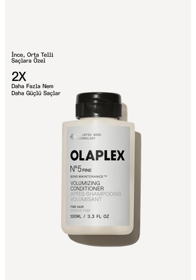 No. 5 Fine Bond Maintenance Volumizing Conditioner - İnce, Orta Telli Saçlar İçin Hacim Veren Bakım Kremi 78886735
