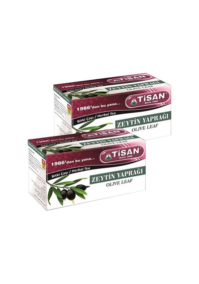Tisan Zeytin Yaprağı Bitki Süzen Poşet Çay 2 x 20'li
