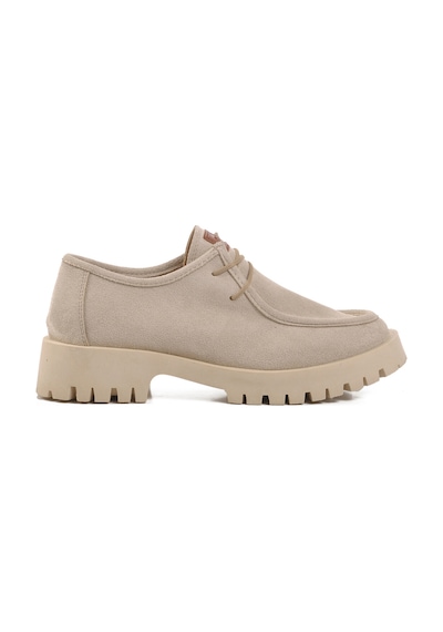 Pierre Cardin Bej Süet Kadın Casual Ayakkabı Pc-54319 Z Bej Süet