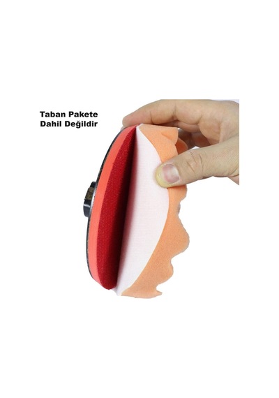 Pasta Cila Polisaj Süngeri Yumurta Ped 150 Mm Turuncu - 232829004