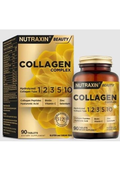 Collagen Beauty Complex 90 Tbl - Hidrolize Tip 1, 2, 3, 5, 10, Biotin, Zinc, Bakır, Hya,