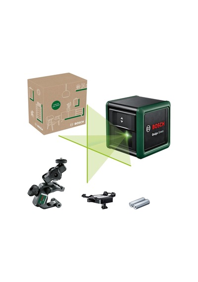 Home & Garden Quigo Green Çizgi Lazer Daha İyi Görünürlük İçin Yeşil Lazer Teknolojisi,+/- 0,6 Mm/m'lik İyileşt