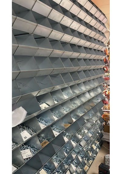 Zargana 10 Adet 4 Gözlü Modüler Galvanizli Metal Avadanlık Seti - Ekonomik Paket