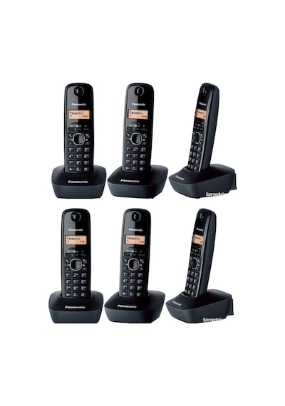 Panasonic KX-TG1616 6 Ahizeli Telsiz Telefon