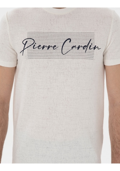 Pierre Cardin Erkek Ekru Tişört 50302567-vr019 Ekru Pierre Cardin Erkek Ekru Tişört 50302567-vr019 Ekru