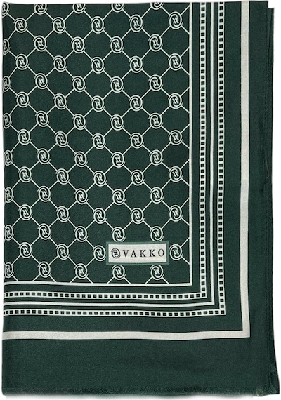 Vakko Twill İpek Şal - Özel Seri - Koyu Yeşil - Koyu Yeşil