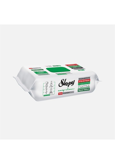 Sleepy Easy Clean Yüzey Temizlik Havlusu Beyaz Sabun 6'li Avantaj Paketi Mıchu Diğer